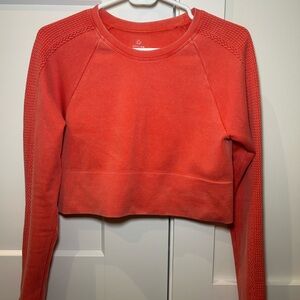 Women's Red Crop Top
